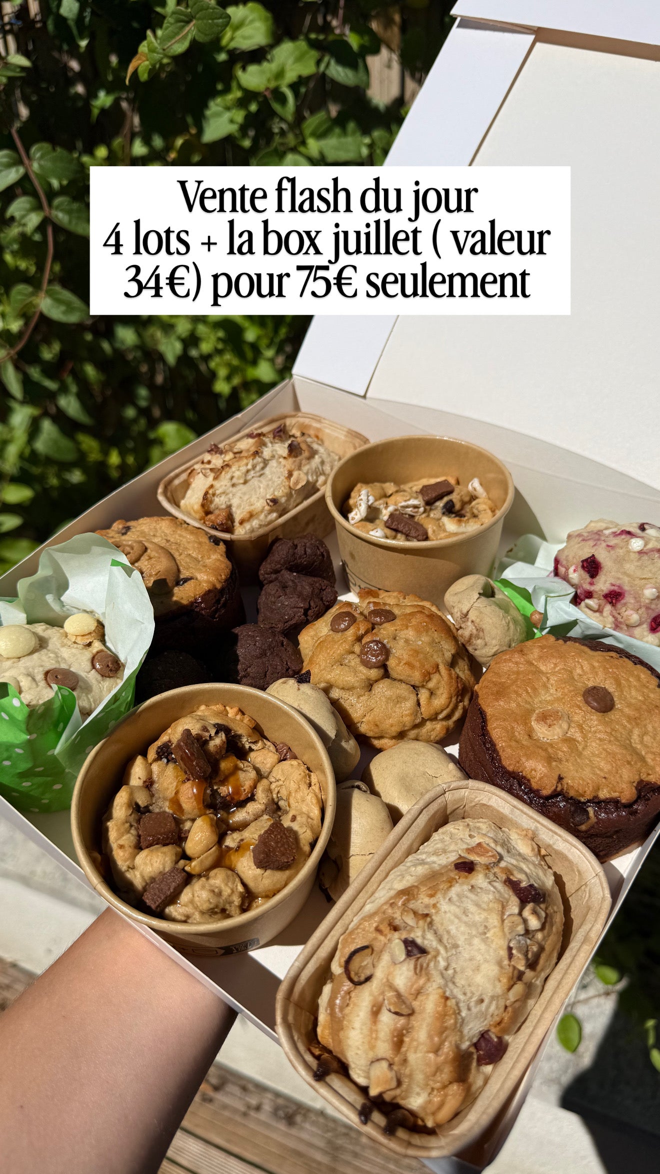 Offre flash du jour 4 lots + box de Juillet