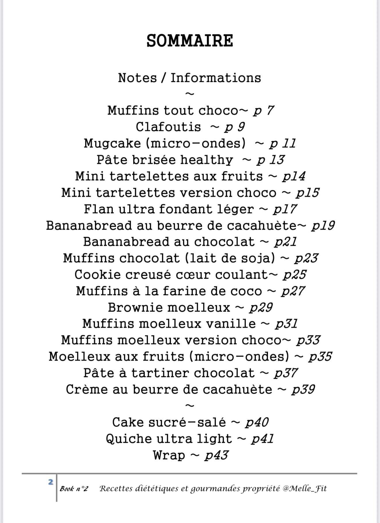 Ebook recettes diététiques et gourmandes #2