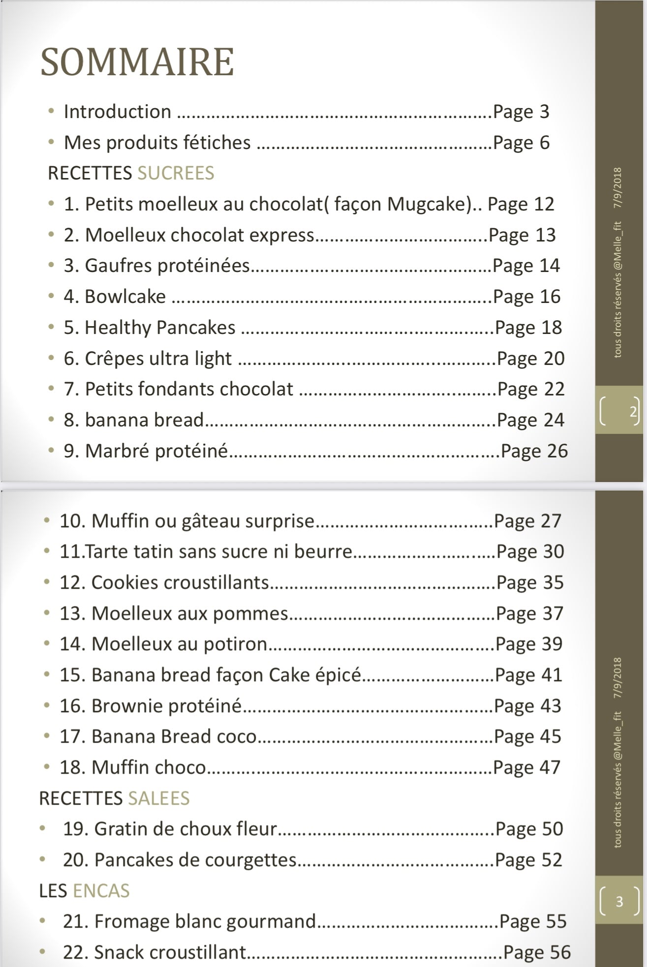 Ebook recettes diététiques et gourmandes #1