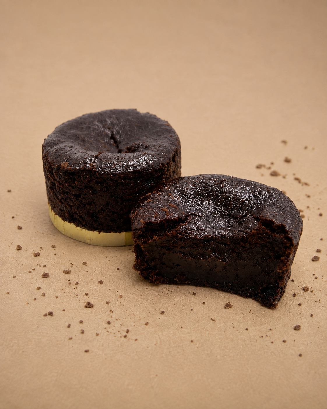 2 fondants chocolat sans gluten ⚠️ production et envoi le lundi 14.09