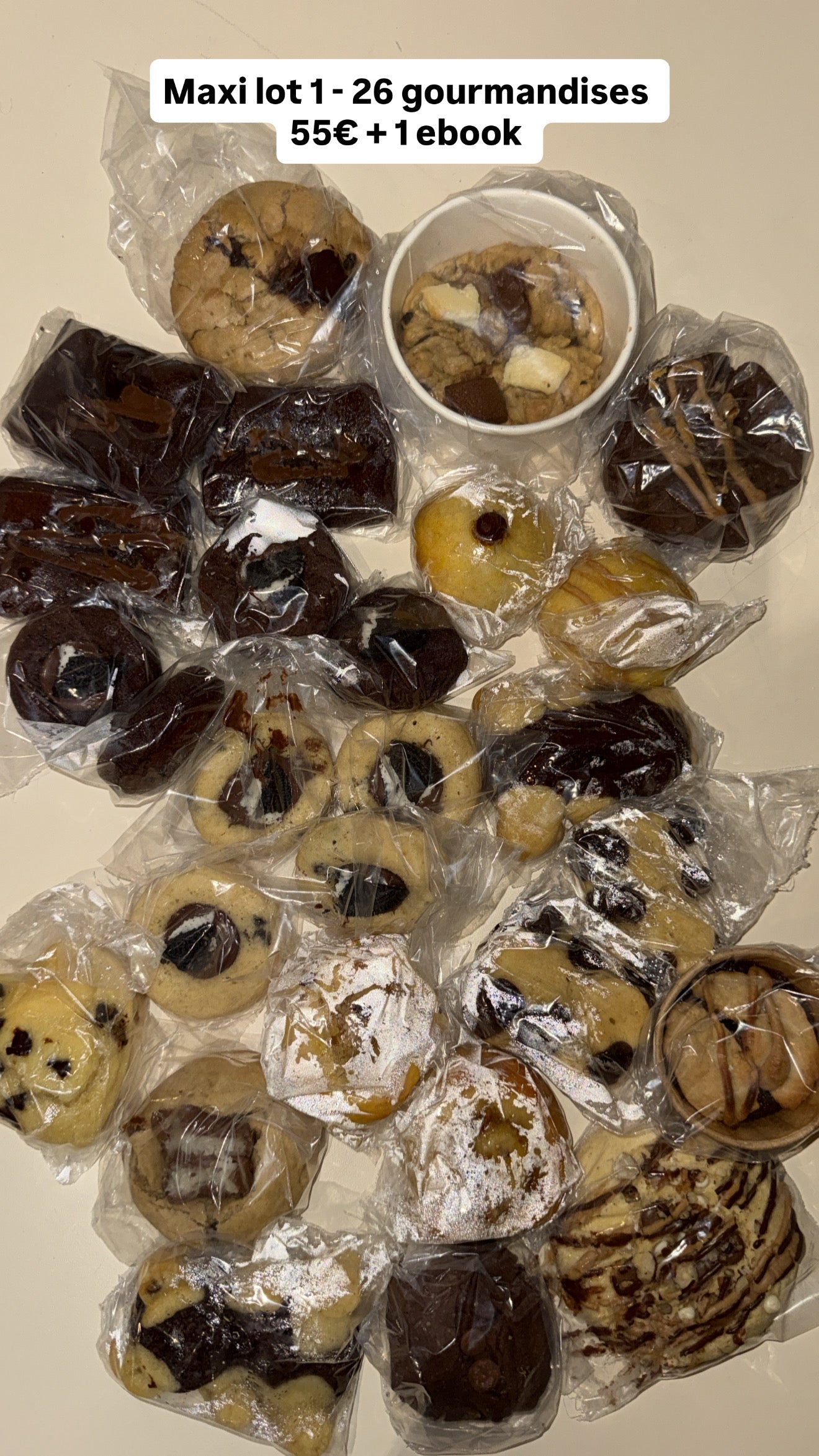 Maxi lot 2 - 26 gourmandises + 1 ebook