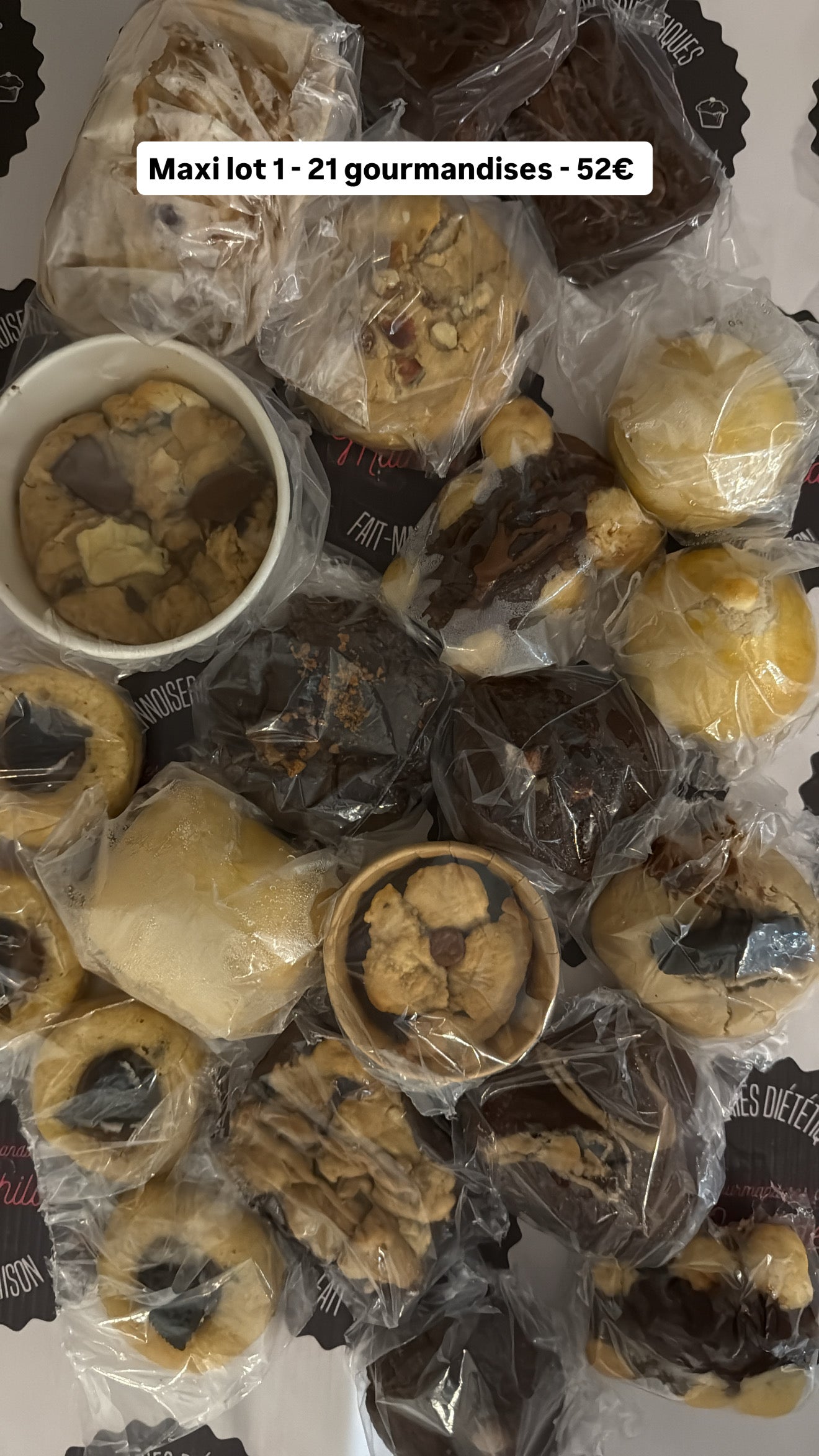 Maxi lot 1 - 21 gourmandises