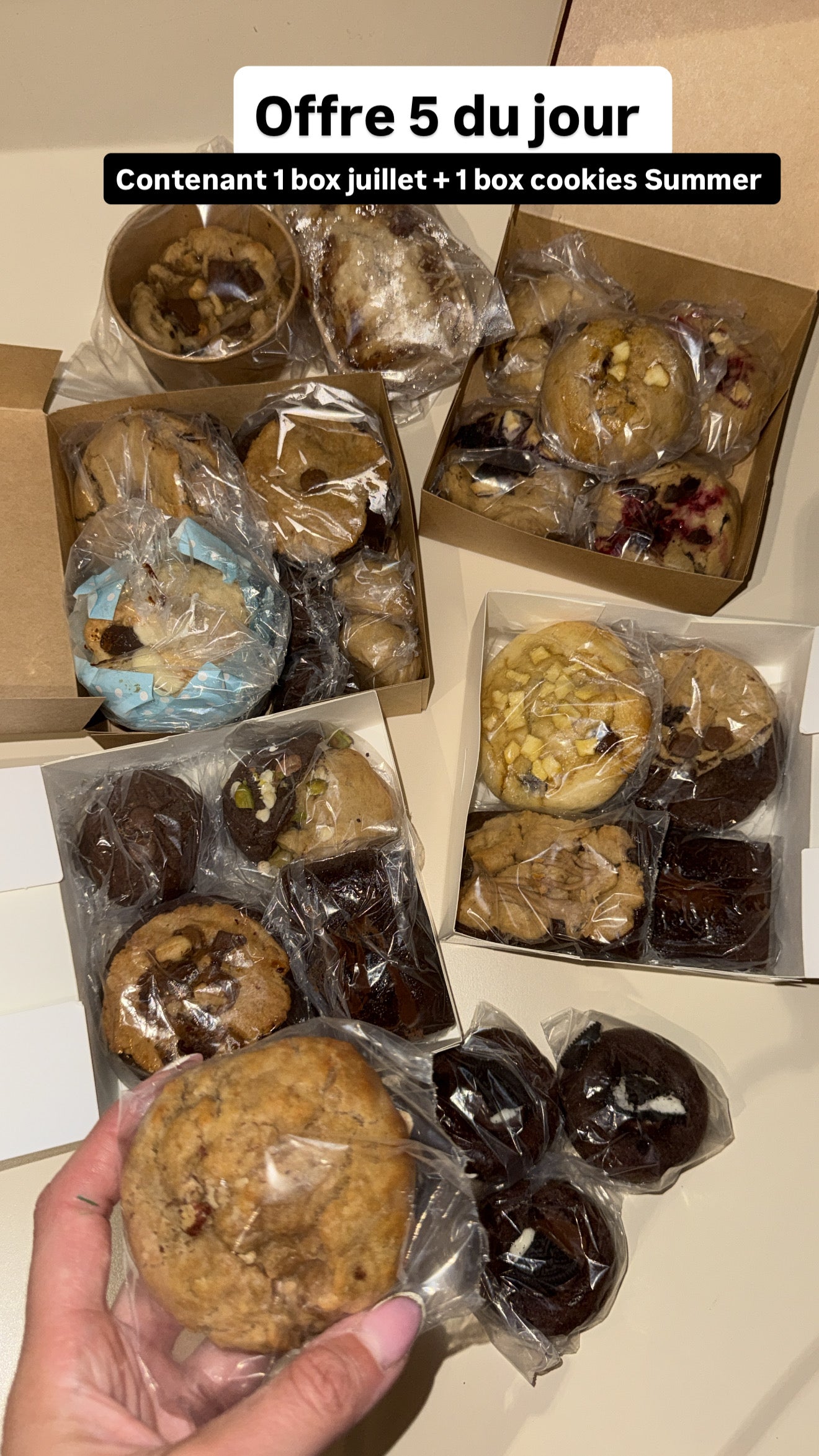 Offre du jour #5 ( dont box juillet et box cookies Summer healthy ) (Copie)