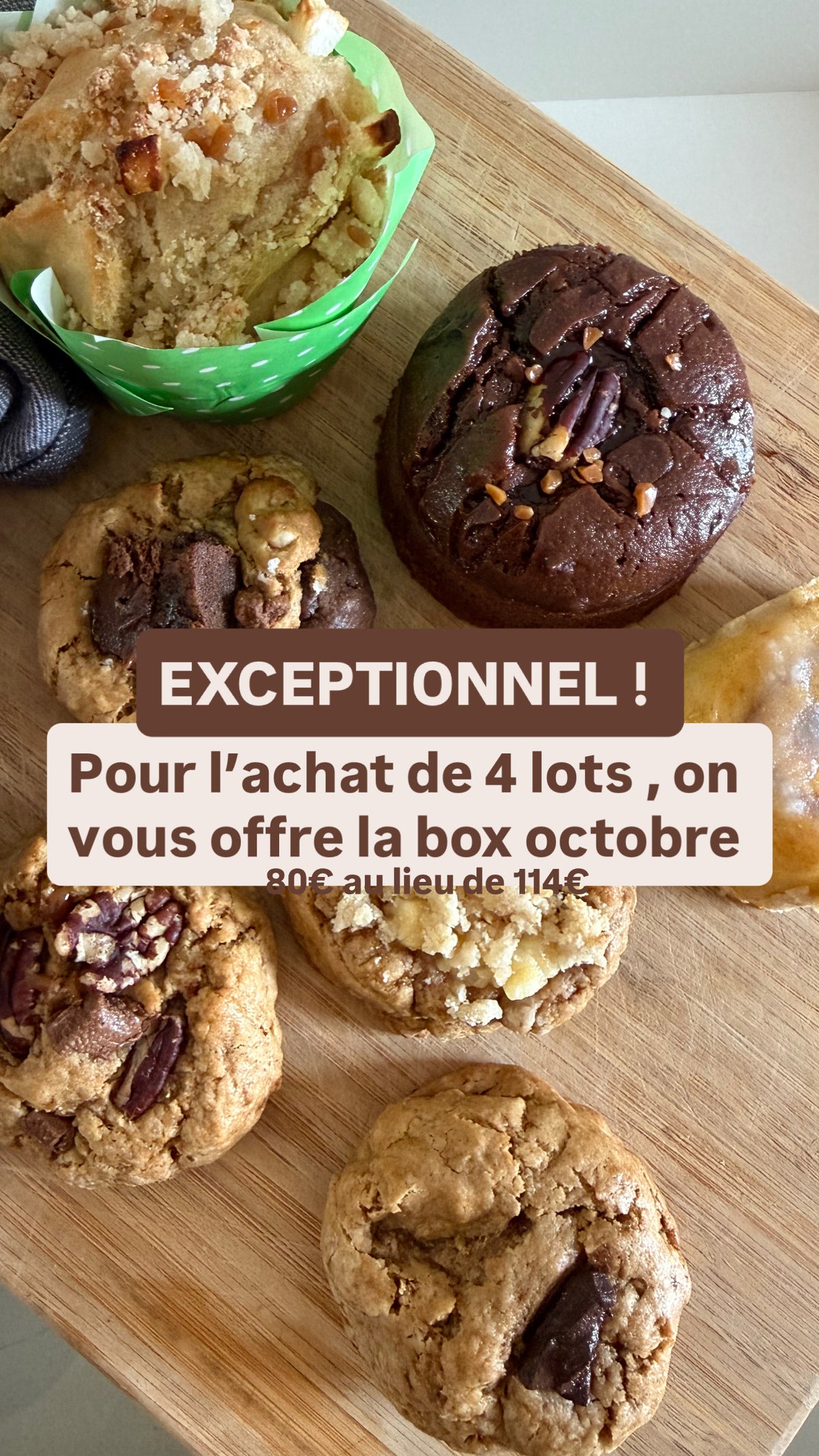 🎁 1 box octobre offerte pour l’achat de 4 lots