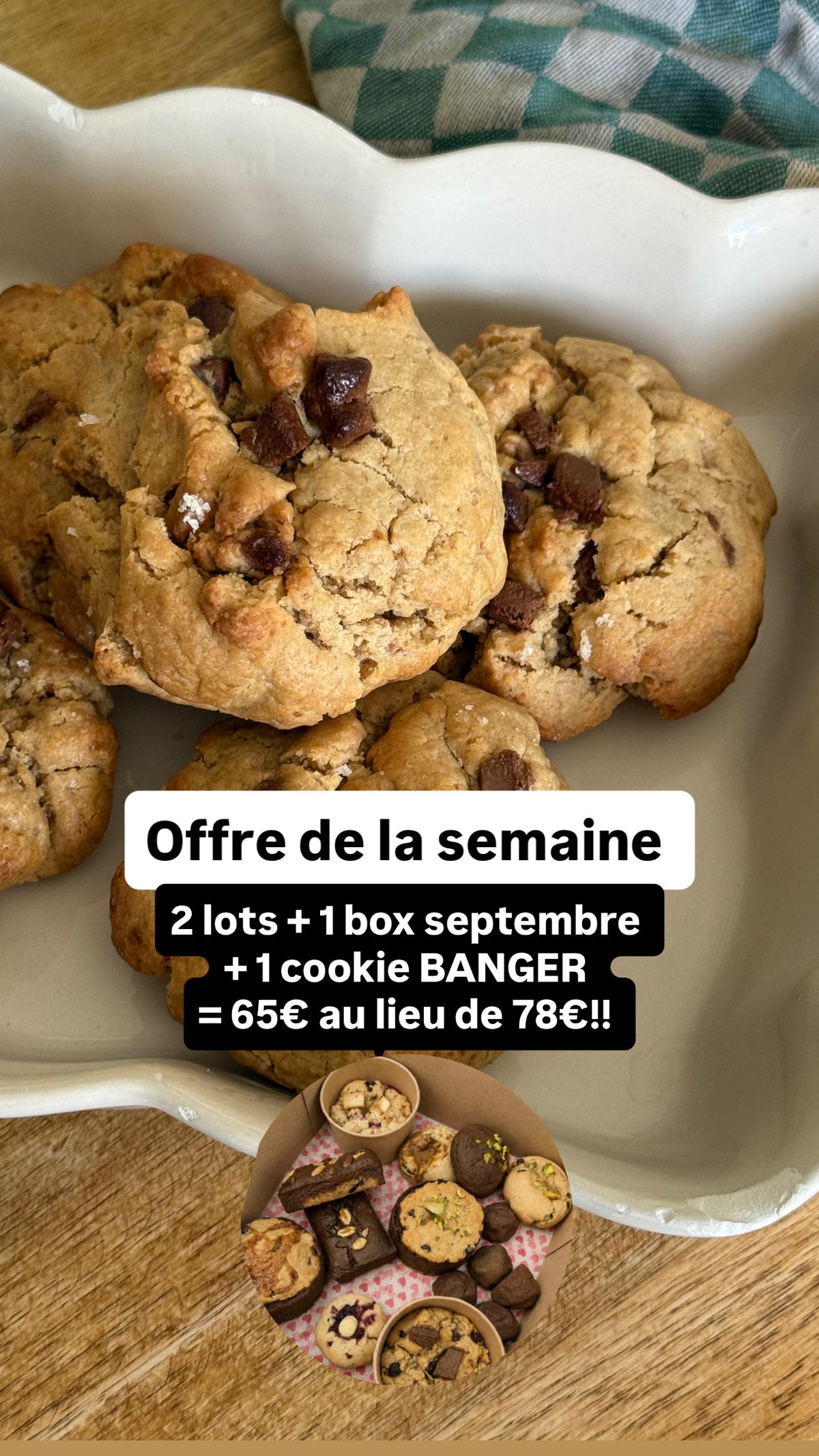 Offre spéciale 2 lots + 1 box septembre