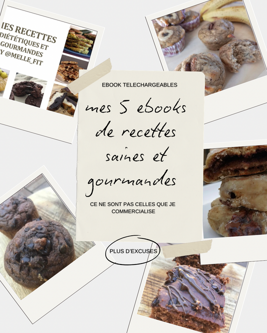 5 Ebook recettes diététiques et gourmandes