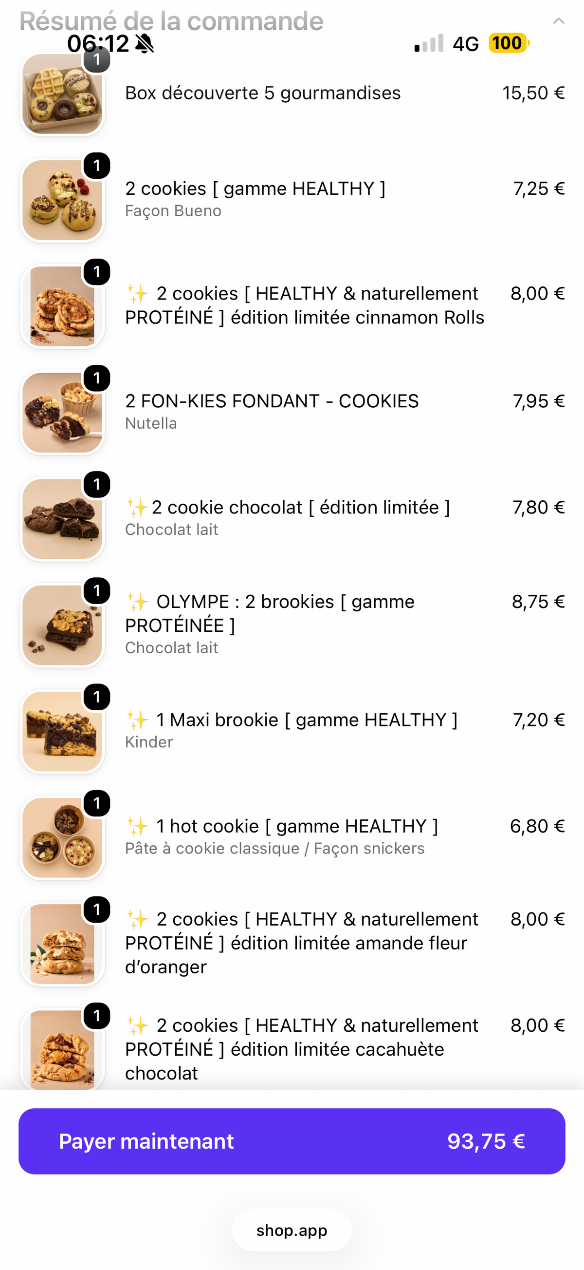 Commande annulée !! Offre spéciale -20% +