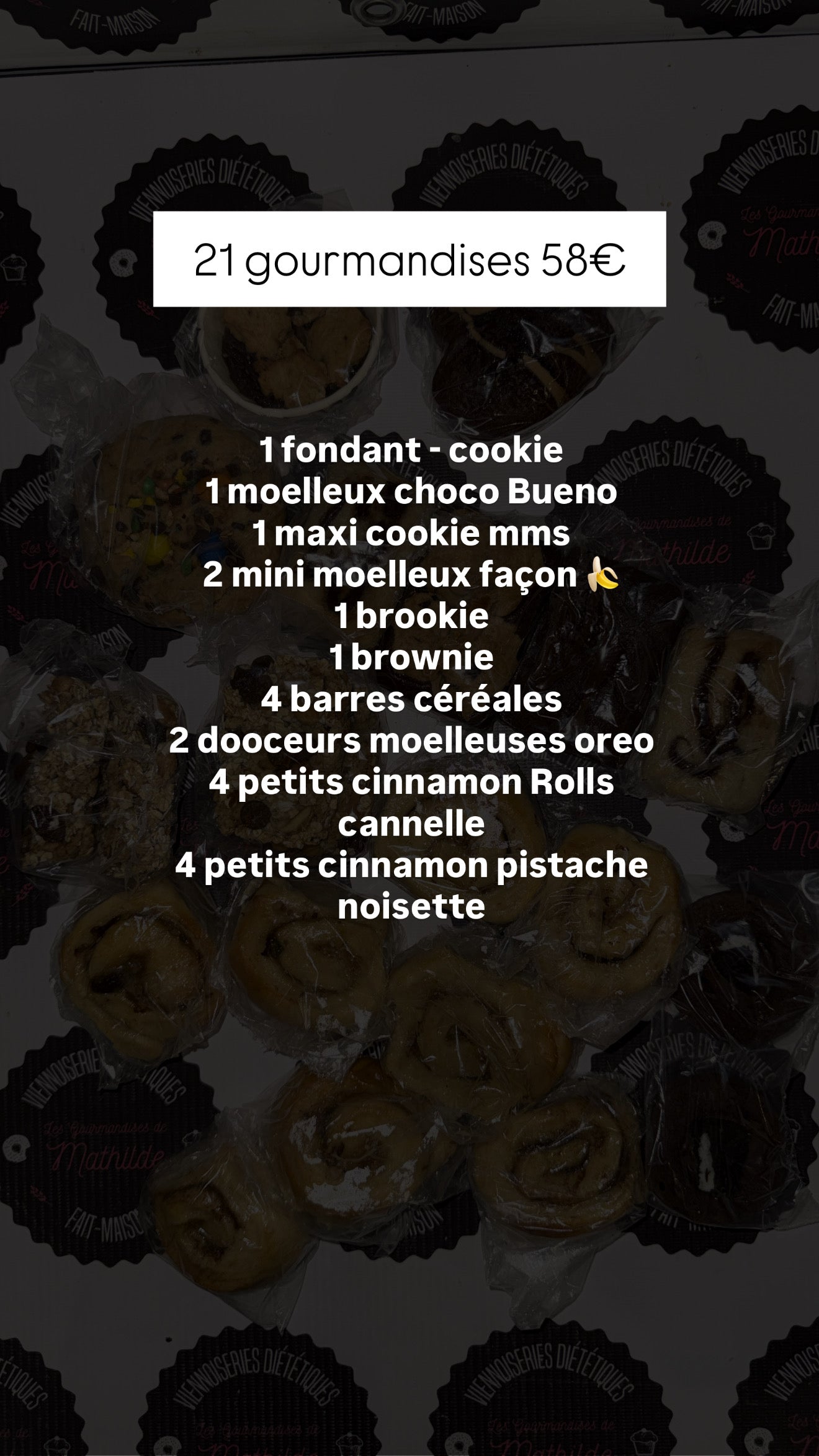 Maxi lot 22 gourmandises