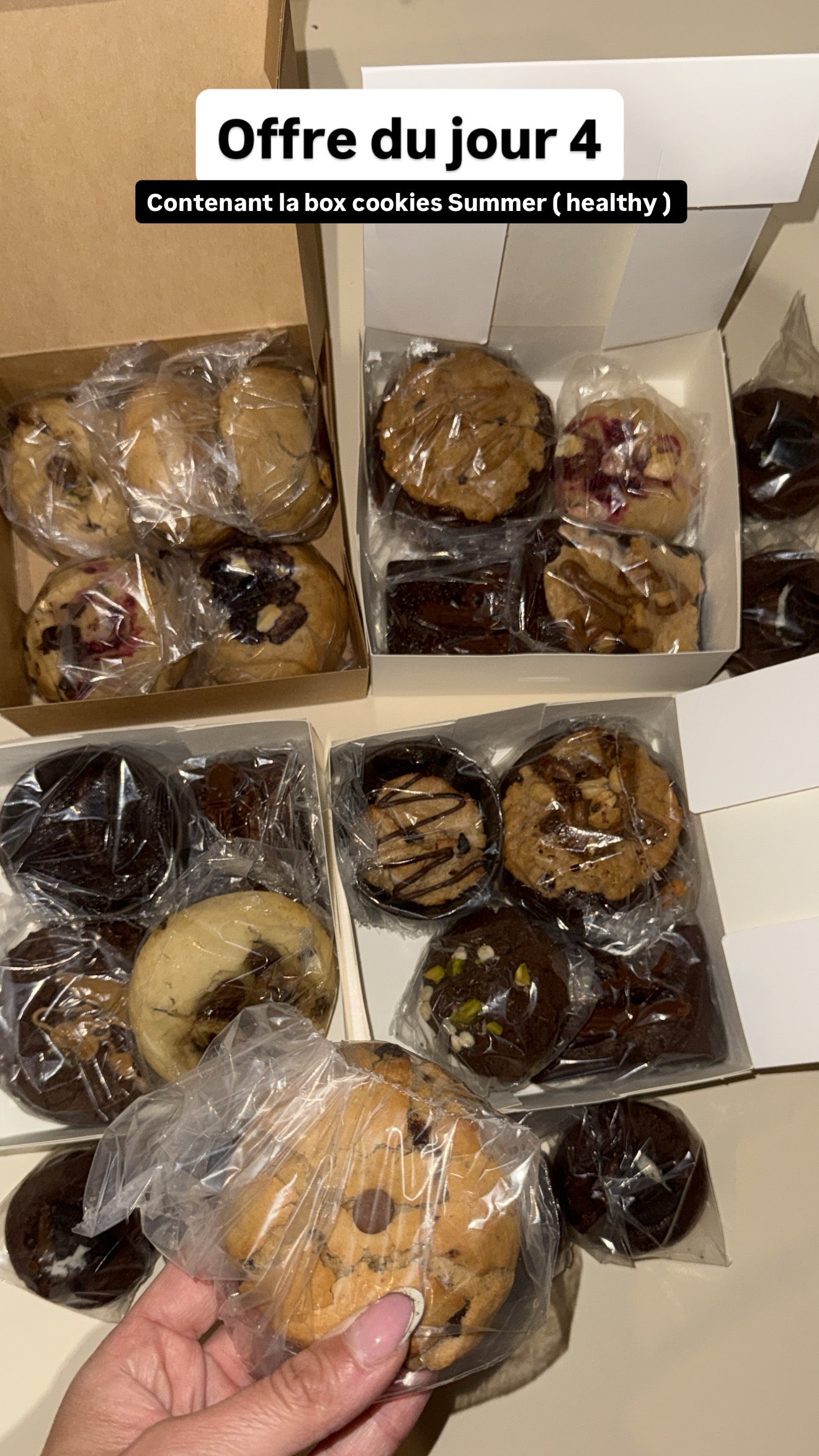Offre du jour #4 ( dont box cookies Summer healthy )